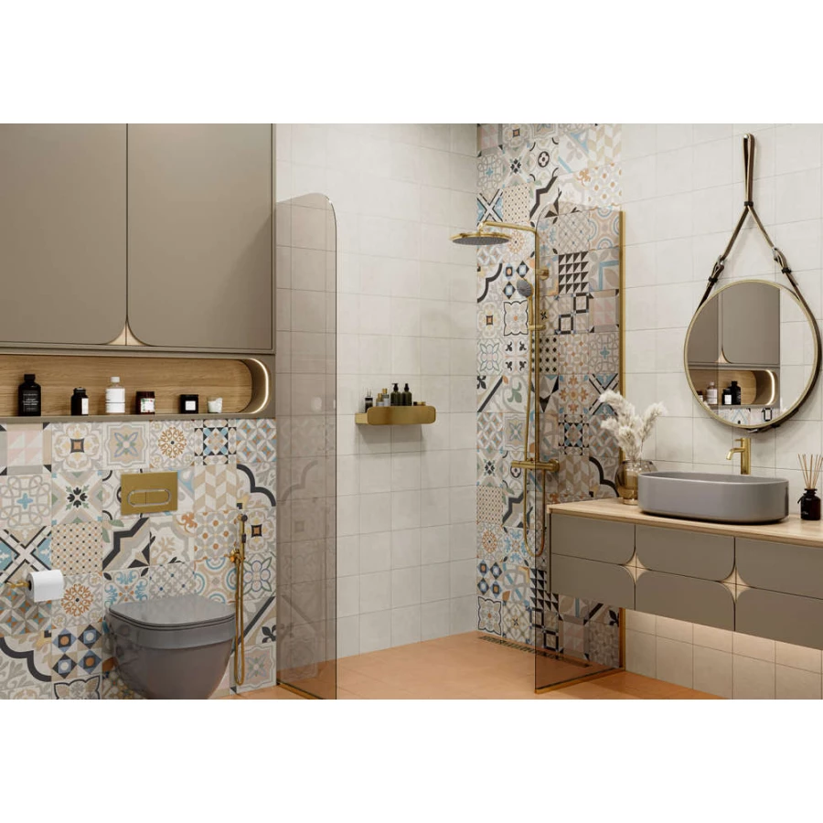 Керамогранит New Trend Design Art Bronze матовый коричневый GP2020DNA31 20х20 см