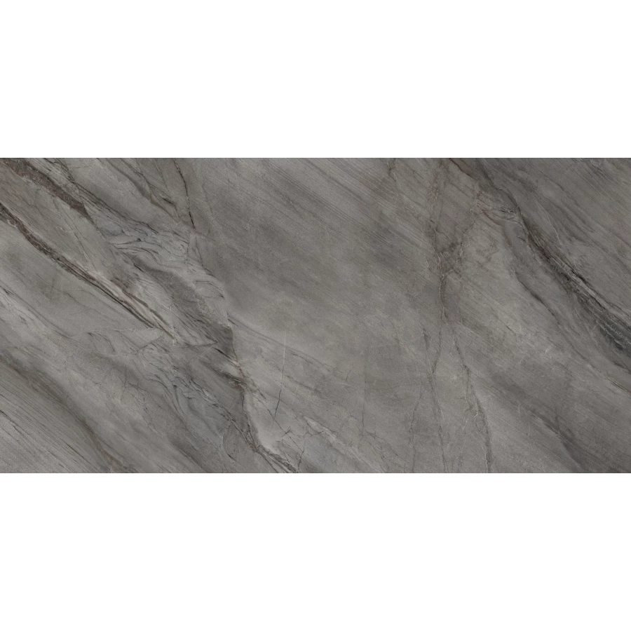 Керамогранит LCM Marmorise Graphite полированный темно-серый 60120MAE25P 120х60 см