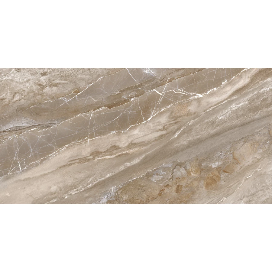 Керамогранит New Trend Evo Marmo Marron полированный коричневый 60120EVO21P 120х60 см