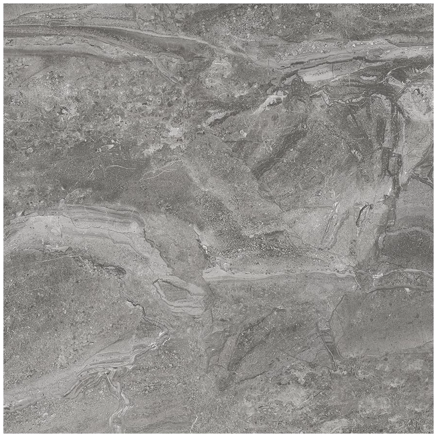 Керамогранит Laparet Paco Gris серый матовый 60х60 см