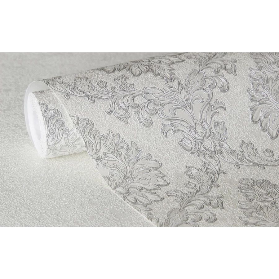 Обои флизелиновые Аспект Аврора белые 70422-11 1,06х10,05 м