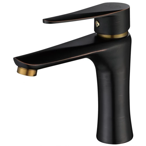 Смеситель для раковины ПСМ-Профсан PSM-301-5 STEEL тип См-УмОЦБА черный бронза