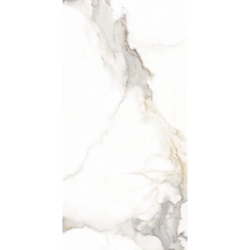 Керамогранит Meili Ceramic Torano Polish глянцевый бело-коричневый 160х80 см
