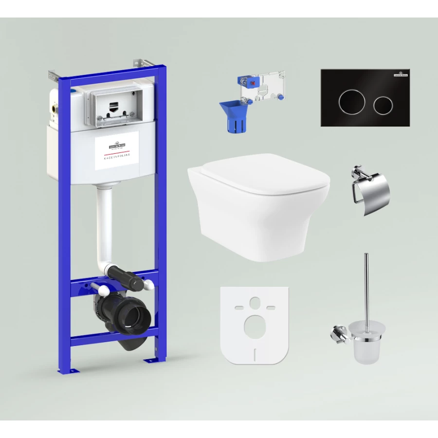 Комплект 9 в 1 Lavinia Boho Relfix Bristol Rimless 97010080 (состоит из 3305101R, 33290500, 38010010, 380502MB, 38040010, 60567, 98652)