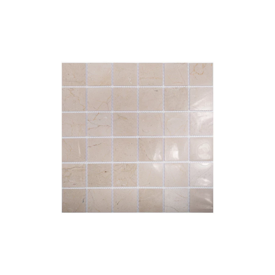 Мозаика Starmosaic Crema Marfil Polished нат. мрамор бежевый 30,5х30,5 см