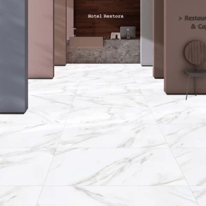 Керамогранит Realistik RS Aura Statuario Porsh Carving белый 120x60 см