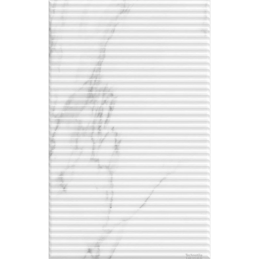 Плитка настенная Шахтинская плитка Арко низ 02 глянцевая белая 010100001581 40х25 см