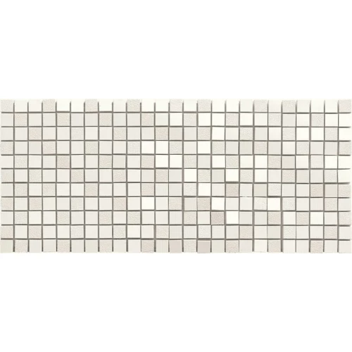 Декор Italgraniti E_motion white tartan mosaico EN0125M 24x55 