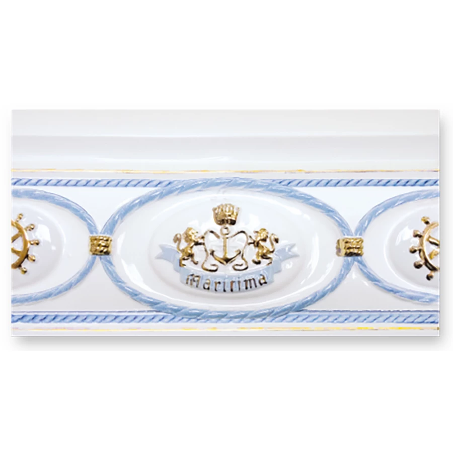 Бордюр Maritima Ceramics Rumbo Cenefa Rumbo Aire СБ 049 30х15 см