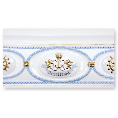 Бордюр Maritima Ceramics Rumbo Cenefa Rumbo Aire СБ 049 30х15 см