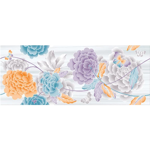 Декор Azori Этель "Флорис" 20,1х50,5 см