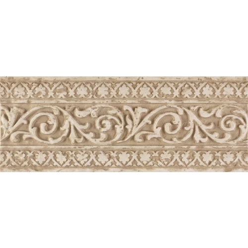 Бордюр Saloni Ceramica List. blason crema 12*31 