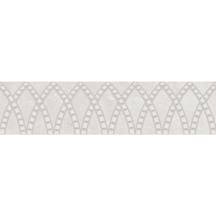 Бордюр Kerama Marazzi Литос обрезной матовый серый светлый KMB3STA020BR 30x7,2 см