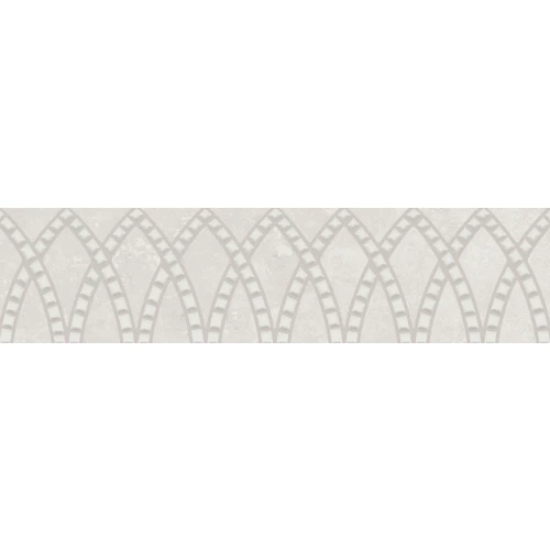 Бордюр Kerama Marazzi Литос обрезной матовый серый светлый KMB3STA020BR 30x7,2 см