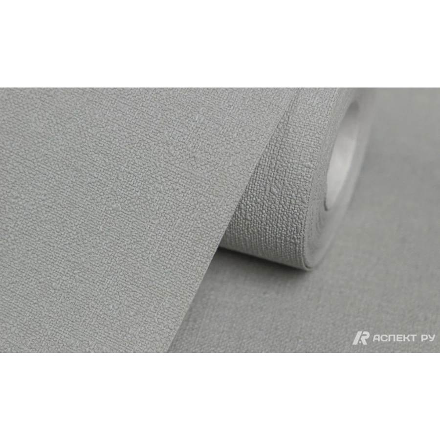 Обои флизелиновые Аспект Deluxe Акцент Текстиль New серые 70604-71 1,06х10,5 м