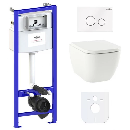 Унитаз Lavinia Boho Relfix One Compacto 77040071 (комплект 6 в 1)