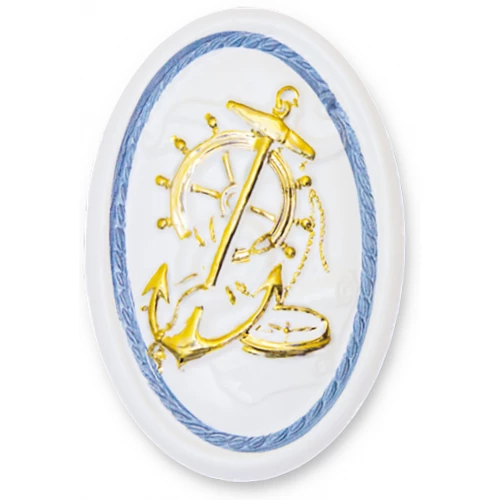 Керамическая плитка Maritima Ceramics Rumbo Inserto Rumbo Aire СД 123 14х10 см