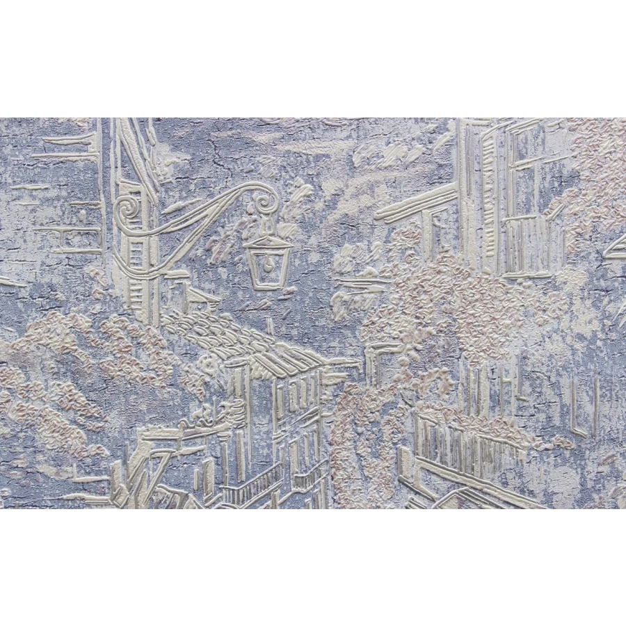 Обои флизелиновые Аспект Сорренто синие 70400-65 1,06х10,05 м