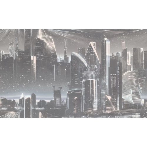 Обои флизелиновые Аспект Сингапур серые 70618-42 1,06х10,05 м