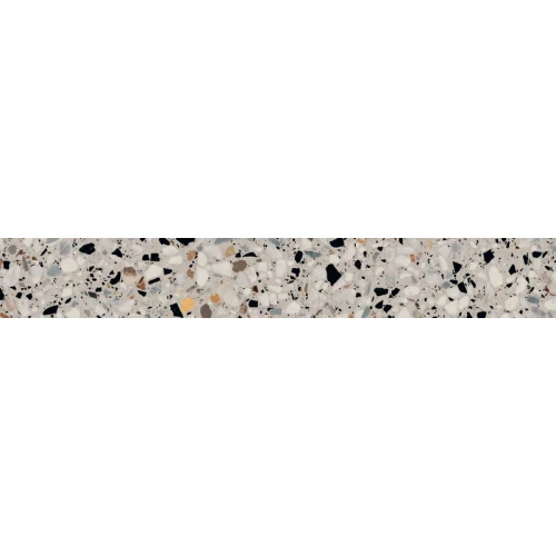 Керамогранит Kerama Marazzi Бричиола Плинтус обрезной матовый белый KM6060G0001RBT6 60x9,5 см