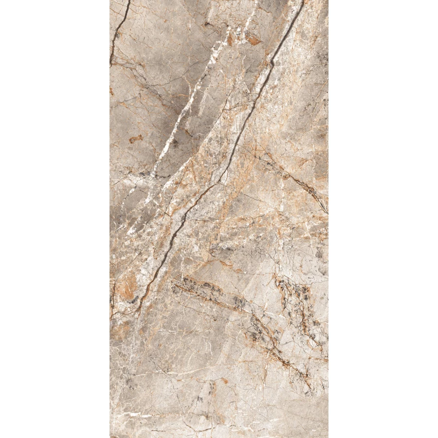 Керамогранит SotGres Regal Sata Brow с двойной глазурью коричневый 80х160 см