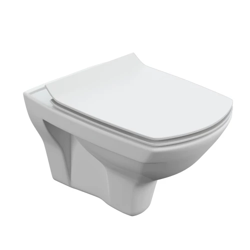 Подвесной унитаз Cersanit Carina XL Clean On DPL EO slim MZ-CARINA-XL-COn-S-DL-E