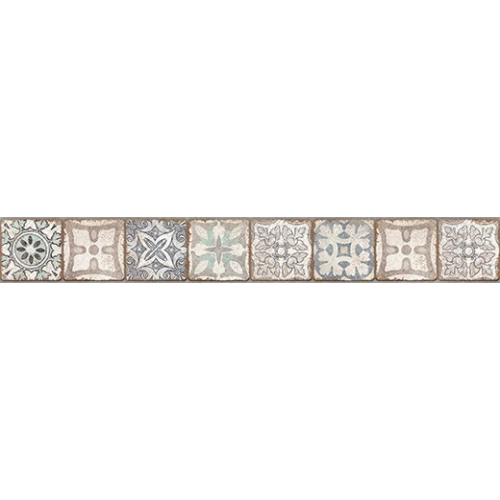 Бордюр Cersanit Majolica MA1J452DT многоцветный 8x60