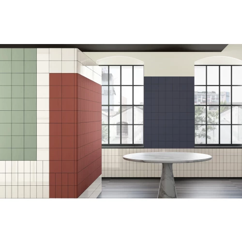 Плитка настенная Mutina Дин Вхите Матт / Din White Matt матовая белая KGDM01 15х15 см