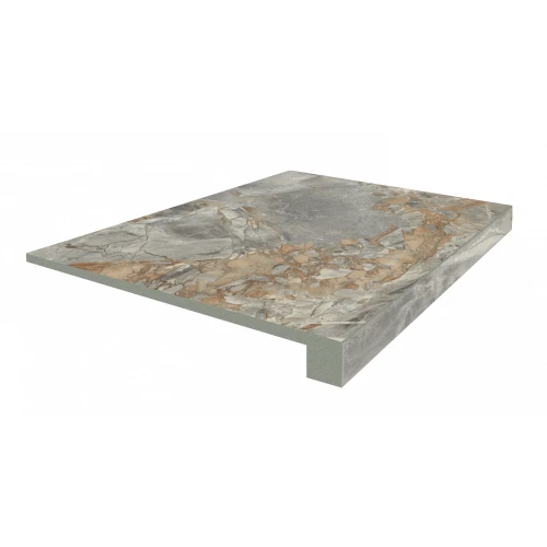 Ступень Фронтальная Coliseumgres Верона Серый 620070001504 45х33 см