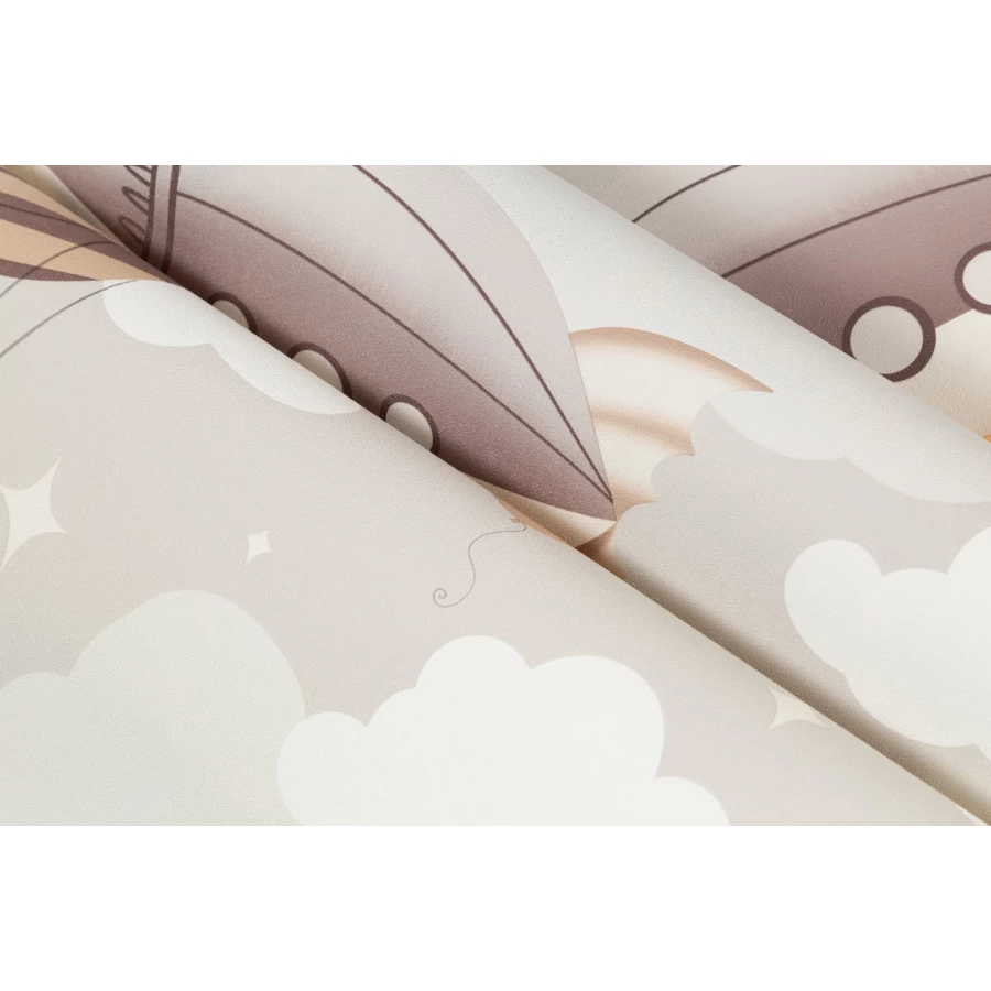 Обои флизелиновые Palitra Home Zoo Child HomeColor бежевые HC72270-21 1,06х10,05 м