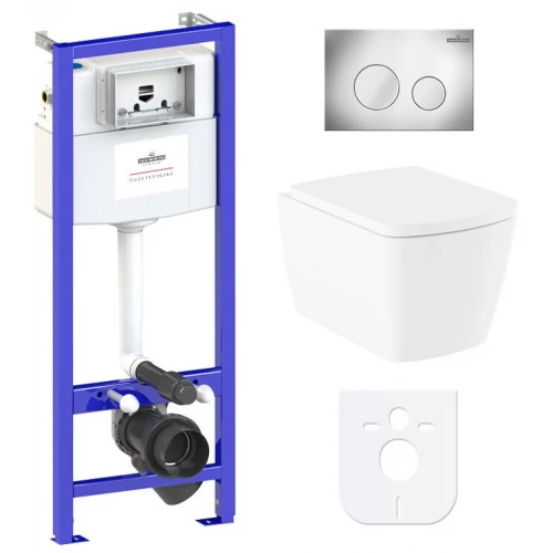 Унитаз Lavinia Boho Relfix Aveo Rimless 77040126 (комплект 6 в 1)