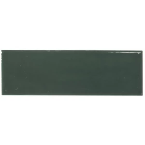 Керамогранит Monopole Artisan Green Bottle 002484 глянцевый темно-зеленый 15x5 см