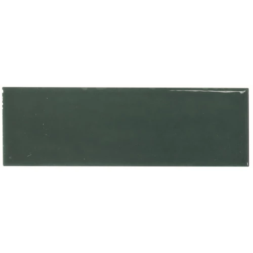 Керамогранит Monopole Artisan Green Bottle 002484 глянцевый темно-зеленый 15x5 см