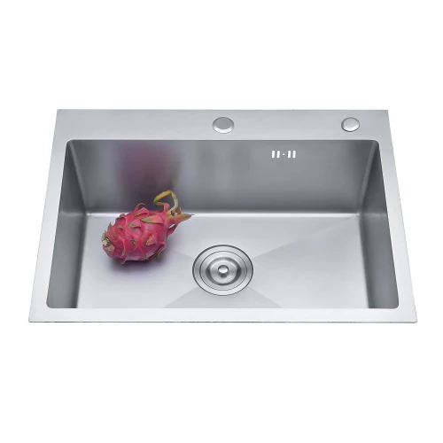 Кухонная мойка Azario Mia нержавеющая сталь цвет серебро AZS6050M 60х50х20 см