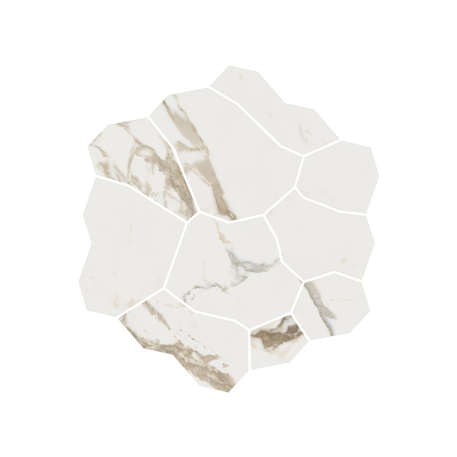 Декор Kerama Marazzi Марсель наборный обрезной матовый бежевый светлый KMD2HID021GR 34,2x31,5 см