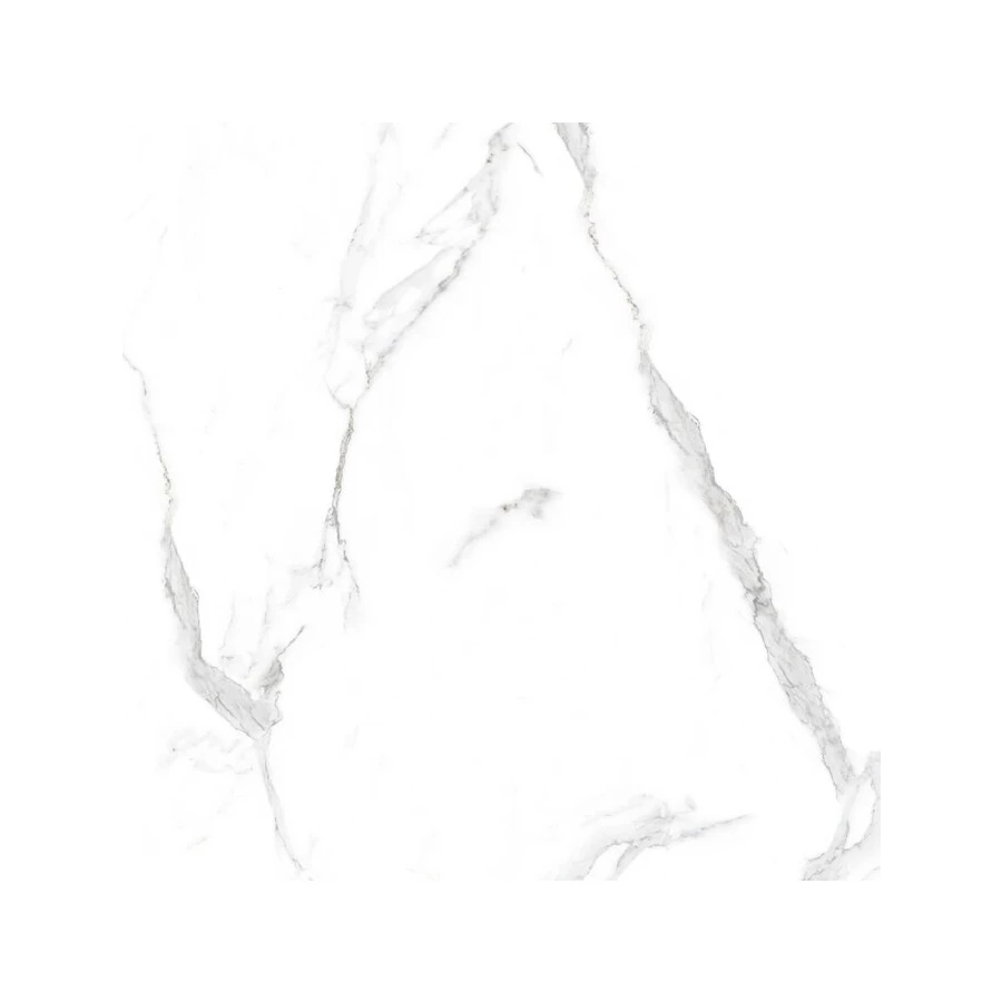 Керамогранит Planet Ceramics UK-8688 глянцевый с золотом белый 80х80 см