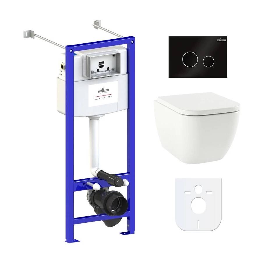 Унитаз Lavinia Boho Relfix One Compacto 77050156 (комплект 6 в 1)