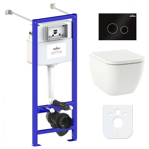 Унитаз Lavinia Boho Relfix One Compacto 77050156 (комплект 6 в 1)