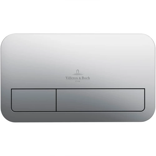 Смывная клавиша Villeroy&Boch ViConnect хром матовый 92249069