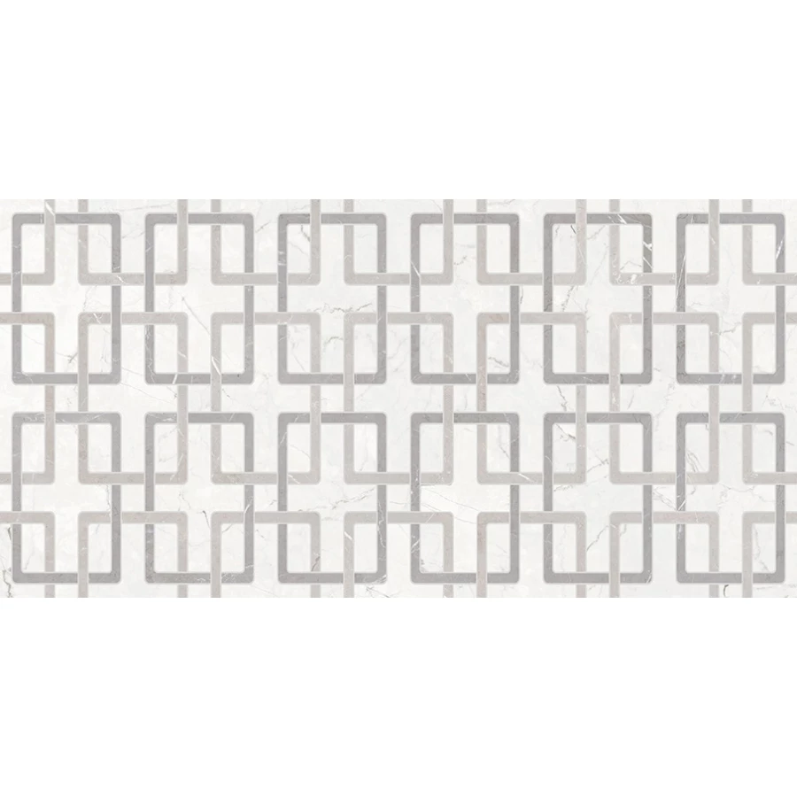 Керамогранит Flaviker Supreme Memories Weaving Cold lu3 полуглянцевый белый PF60016379 120х60 см
