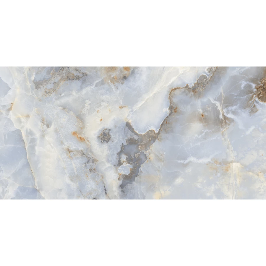 Керамогранит Absolut Gres Monty Onyx Azzul Gloss AB 1138G 120x60 см