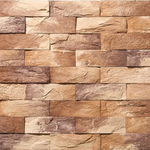 Декоративный камень Камелот Неаполь многоцветный 386