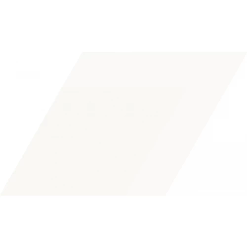 Керамогранит WOW Флоу Диамонд Деcор Whите / Flow Diamond Decor White матовый белый 117357 24х14 см