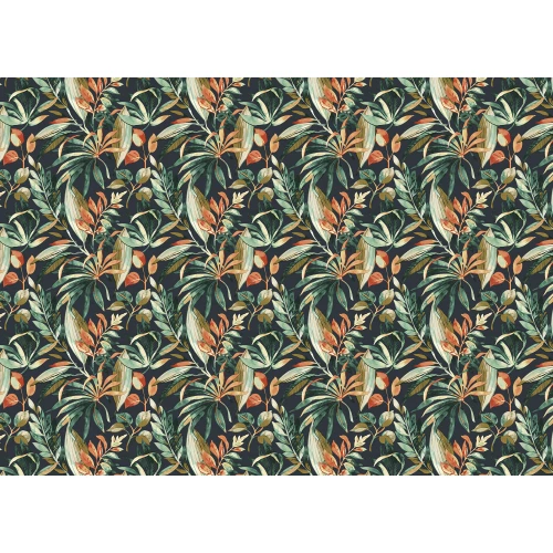 Обои флизелиновые Grandeco Karuna синие A 71202 0,53х10,05 м