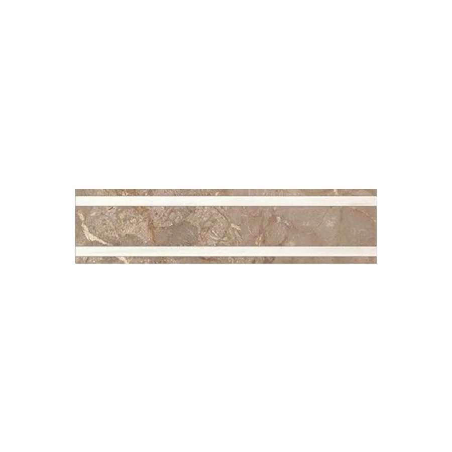 Бордюр Marmocer Diana White 41 Waterjet Border St Lily Border 1 PJD-SDPH041 60х15 см