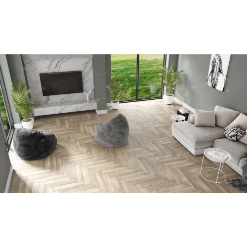 Ламинат Alpine Floor Parquet LVT Дуб Натуральный Отбеленный ECO 16-5 43 класс 2,5 мм 2,2278 кв.м.