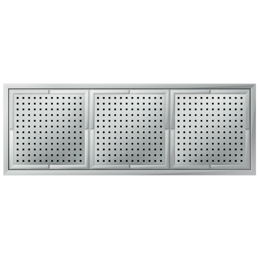 Верхний душ тройной Nobili Chrome хром AD139/38CCR 62x22 см