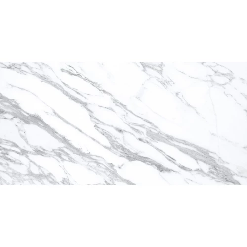 Керамогранит lamore Ceramic Gloss 60х120 Lamiton Bianco глянцевый бело-серый 60/120-031 120х60 см