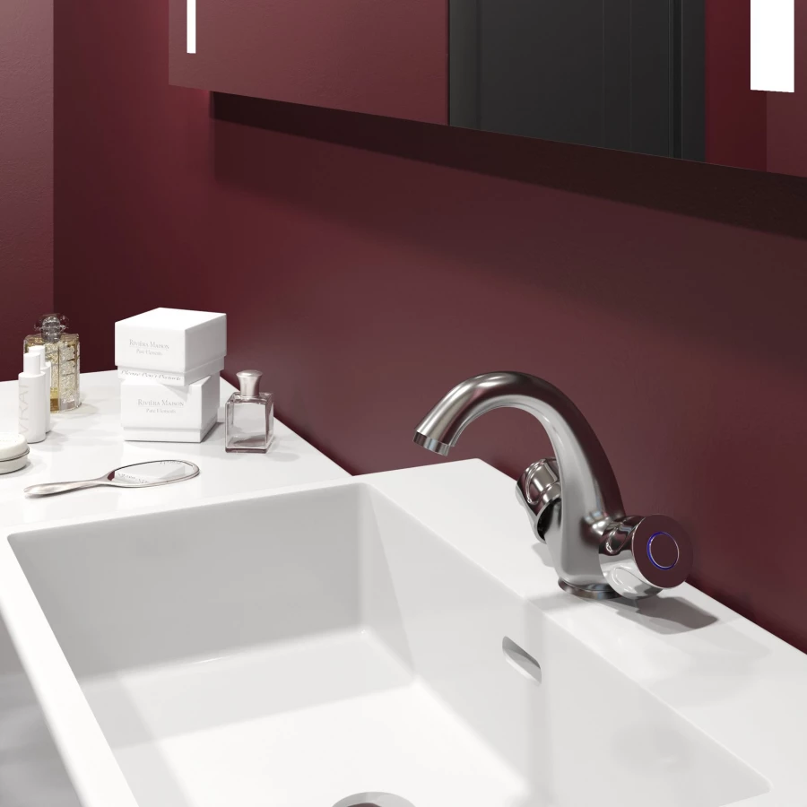 Смеситель для умывальника MixLine ML01-04 522155 хром