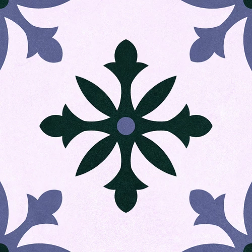 Керамогранит Halcon Ceramicas Hidraulicos Liverpool White 33,3x33,3 см